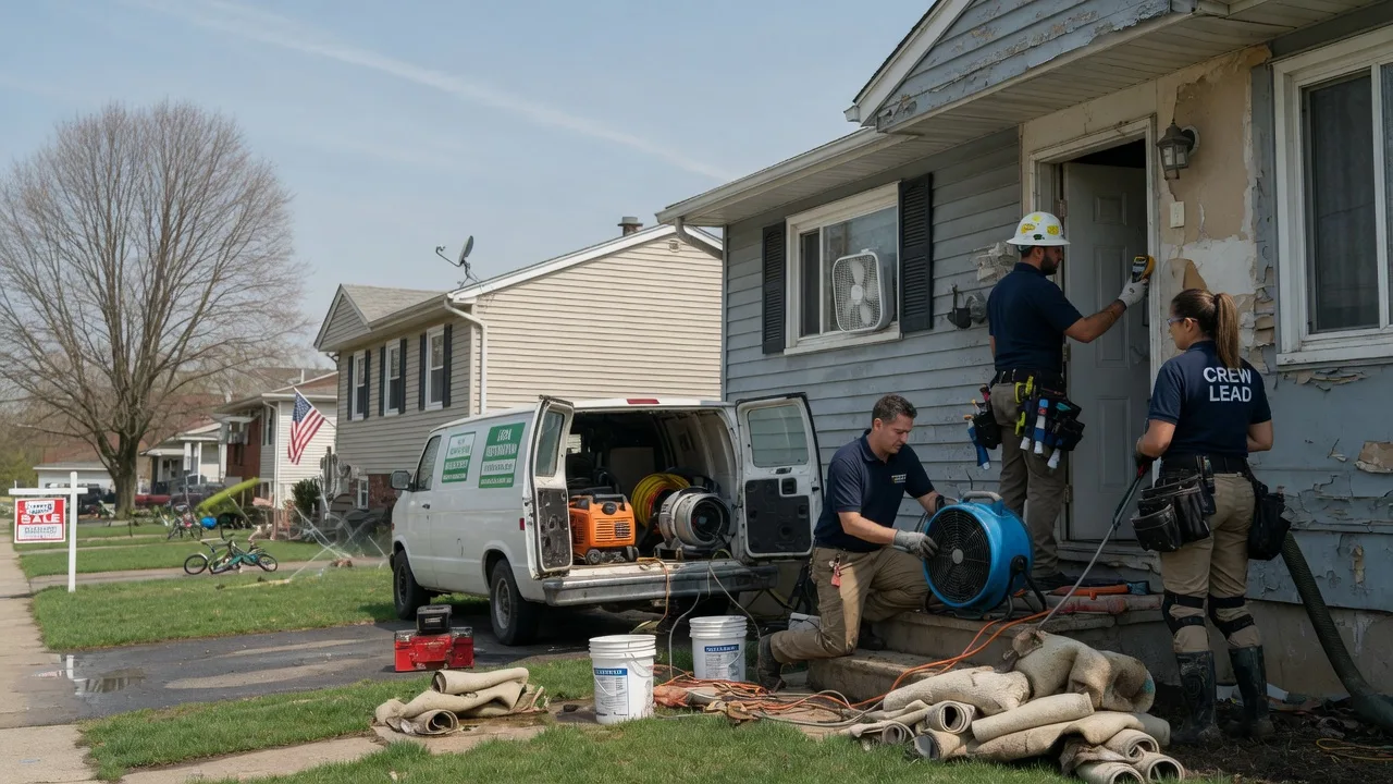 Flood Cleanup in Tarrs, PA near me